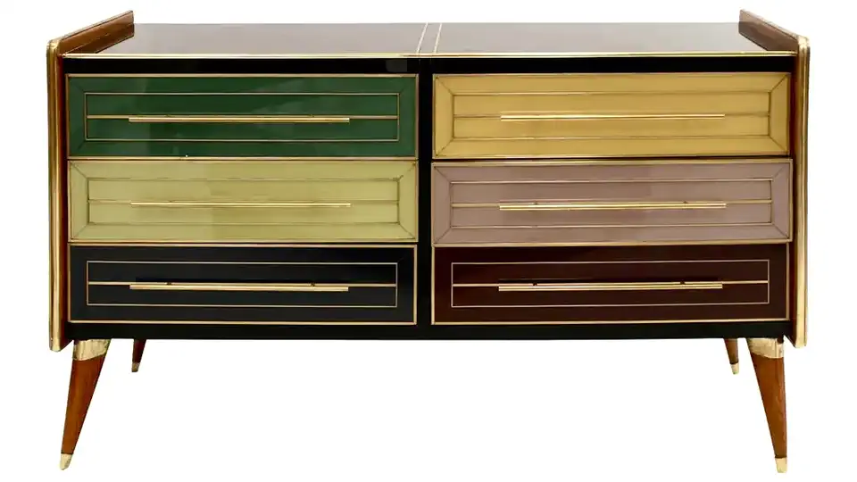 Mobilier Murano - Buffet Italien - 1950-1960 Mobilier Murano - Buffet Italien - 1950-1960